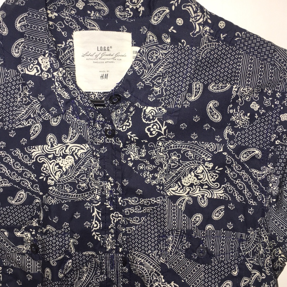 NWOT H&M Button down shirt - Picture 3 of 5
